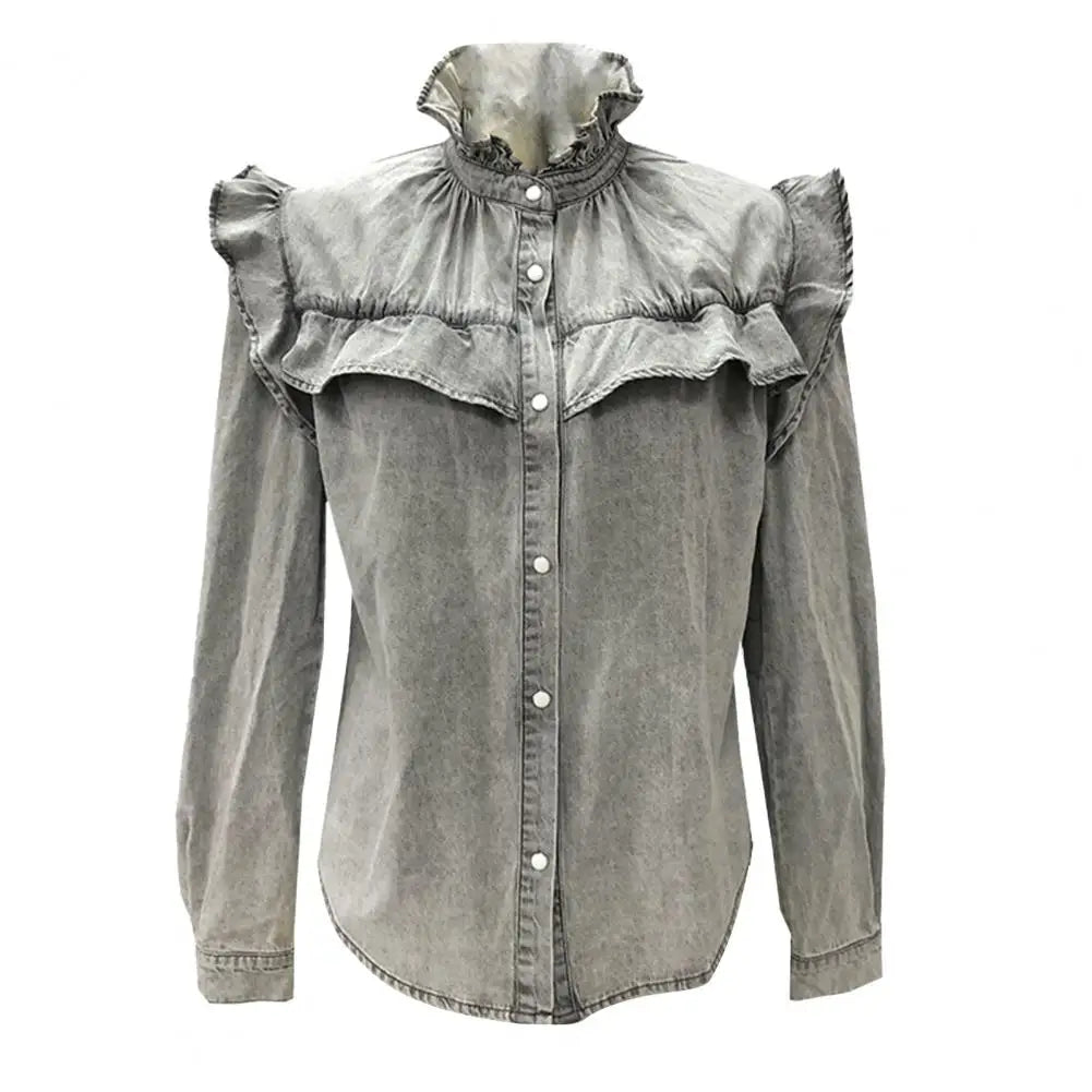 Smock Tops- Casual Elegance Smock Shirt- - IndioGear.com