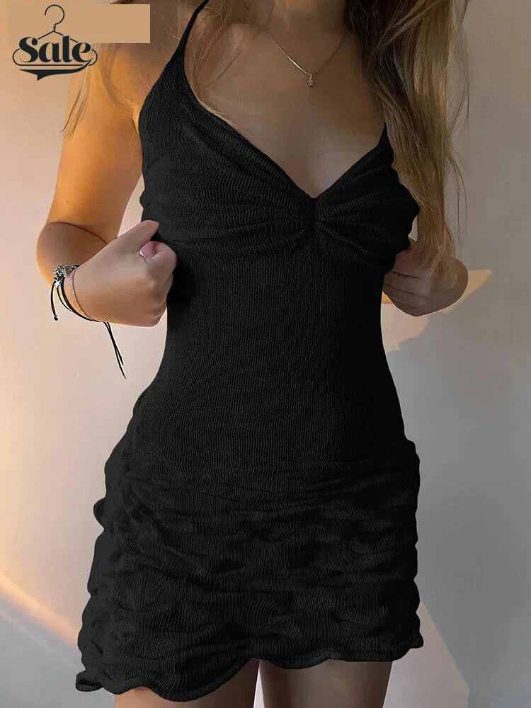 Kleid mit herzförmigem Ausschnitt, perfekt für Partys