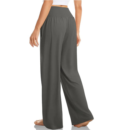 Summer Pants- Essential Casual Wide-Leg Pants for Everyday Comfy- - Chuzko Women Clothing