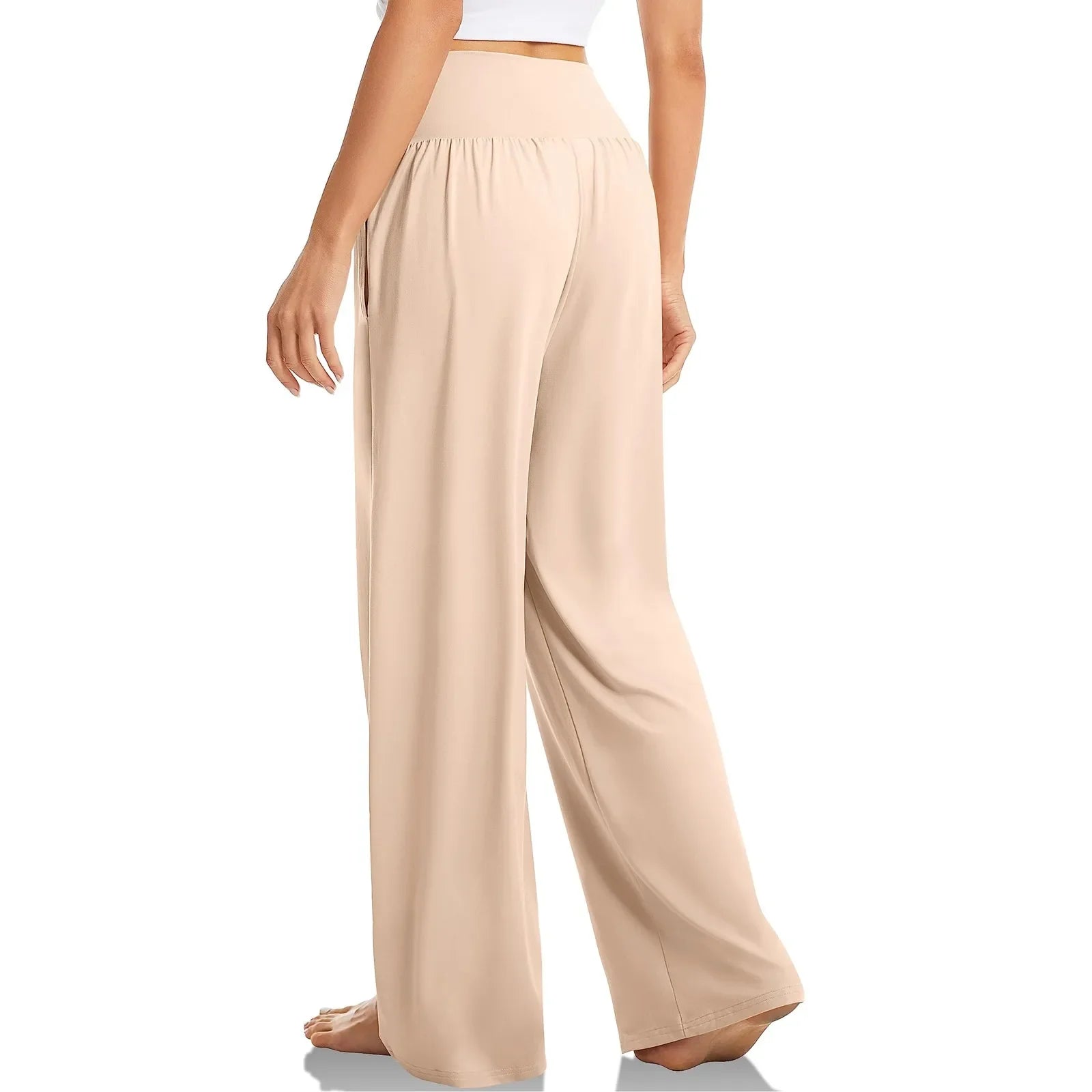 Summer Pants- Essential Casual Wide-Leg Pants for Everyday Comfy- - Chuzko Women Clothing