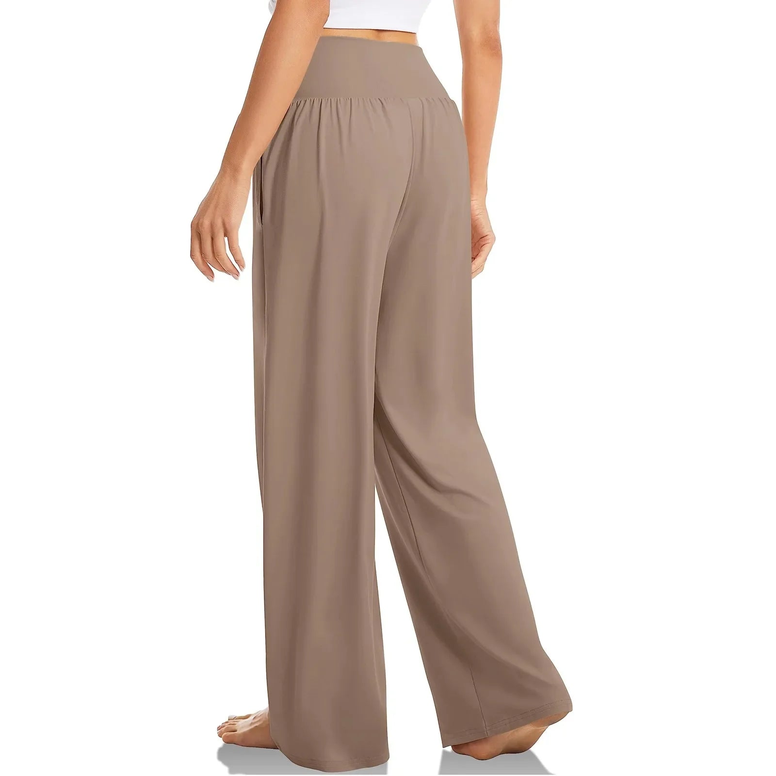 Summer Pants- Essential Casual Wide-Leg Pants for Everyday Comfy- - Chuzko Women Clothing