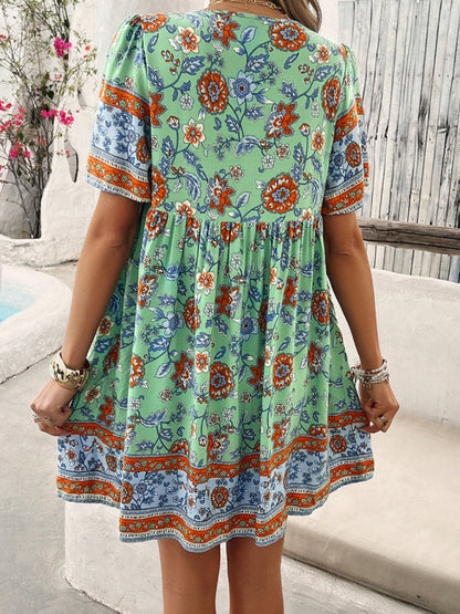 Boho Sundress for Women with Empire Waist