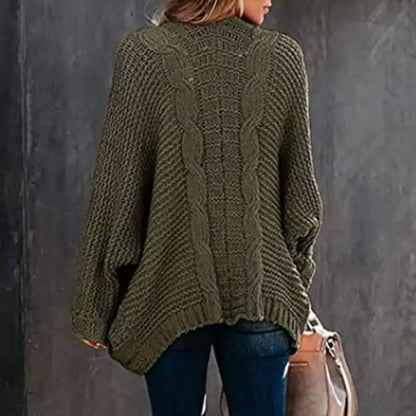 Sweater Cardigans- Slouchy Knit Open Front Cardigan for Women- - IndioGear.com