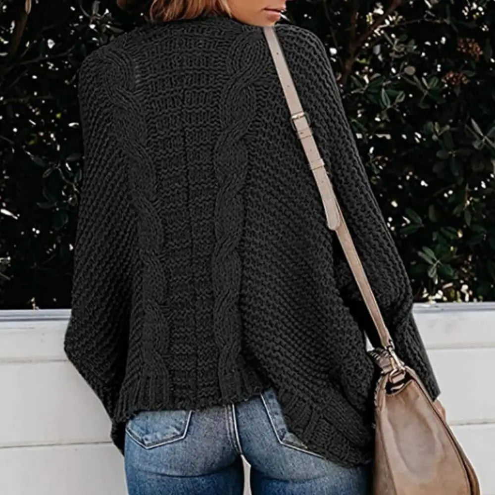 Sweater Cardigans- Slouchy Knit Open Front Cardigan for Women- - IndioGear.com