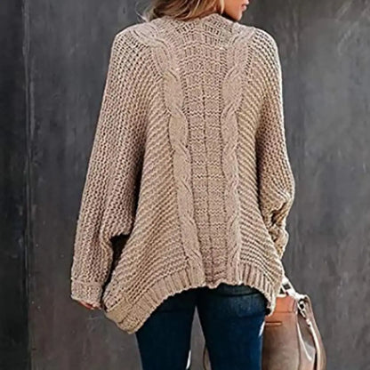 Sweater Cardigans- Slouchy Knit Open Front Cardigan for Women- - IndioGear.com