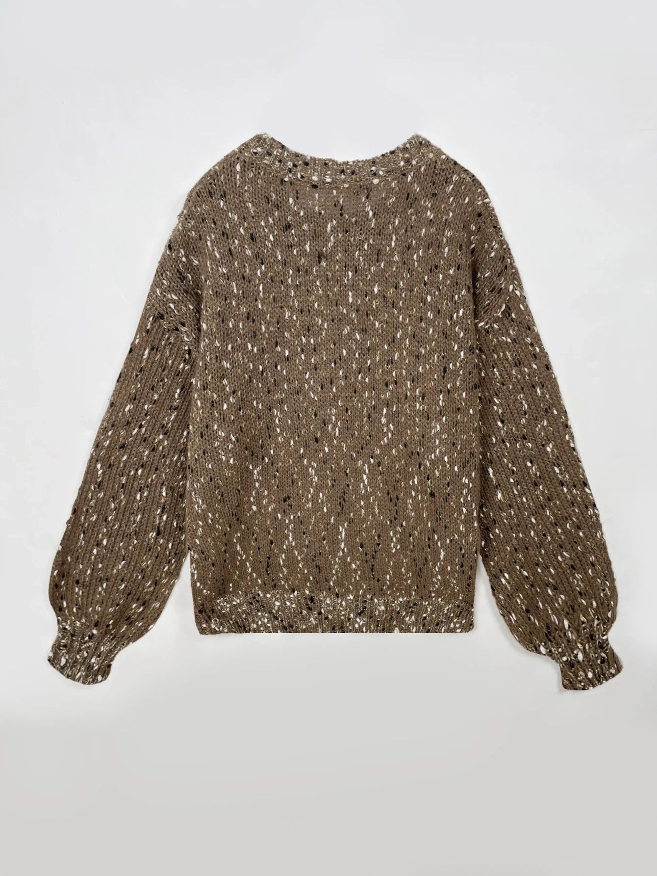 Sweaters- Women Casual Cashmere Knit Sweater for Fall- - IndioGear.com