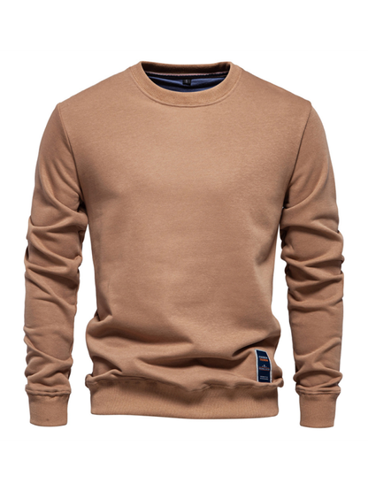 Sweatshirts- Essential Men's Crew Neck Sweatshirt Spring & Fall