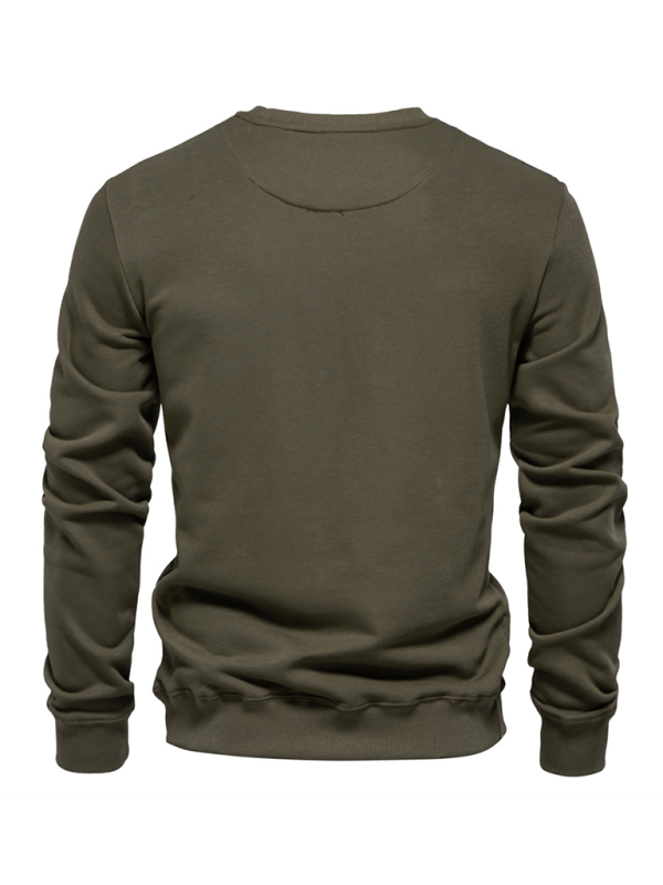 Sweatshirts- Essential Men's Crew Neck Sweatshirt Spring & Fall