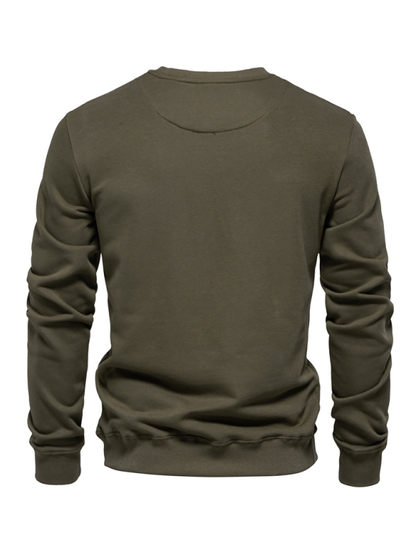 Sweatshirts- Essential Men's Crew Neck Sweatshirt Spring & Fall