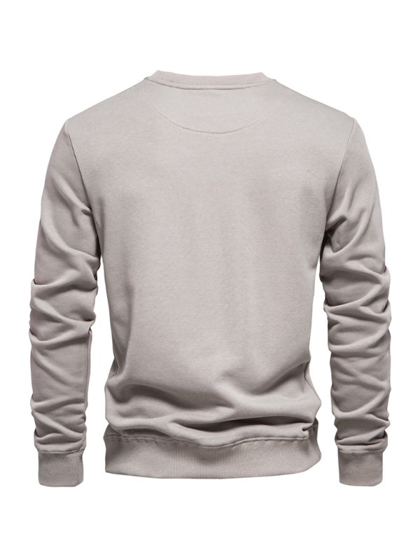 Sweatshirts- Essential Men's Crew Neck Sweatshirt Spring & Fall