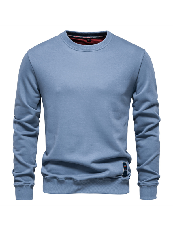 Sweatshirts- Essential Men's Crew Neck Sweatshirt Spring & Fall