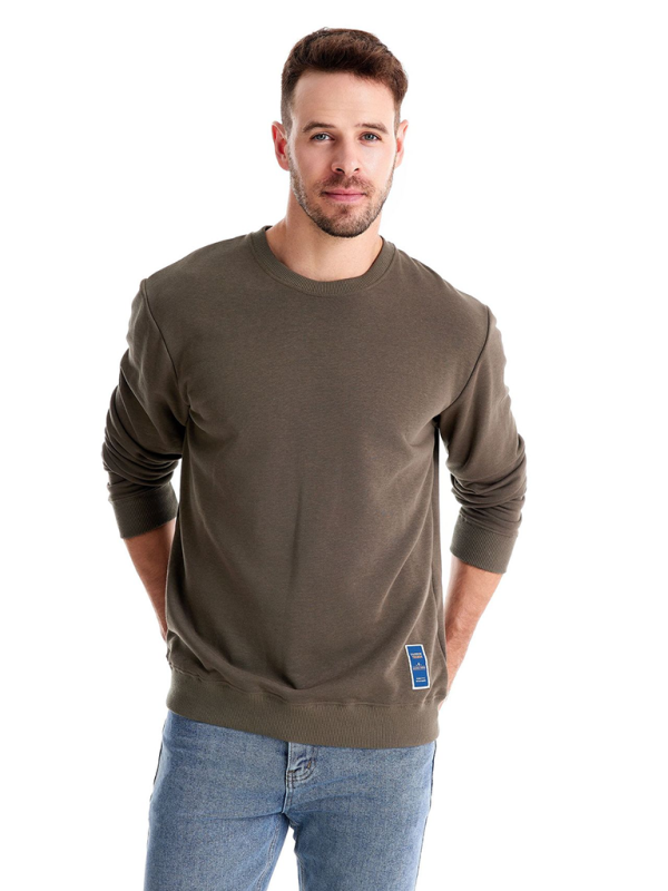 Sweatshirts- Essential Men's Crew Neck Sweatshirt Spring & Fall