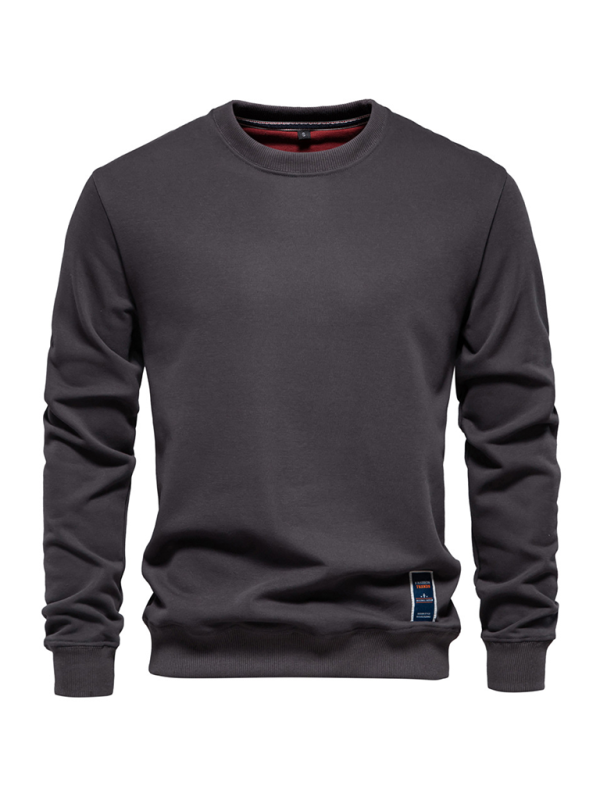 Sweatshirts- Essential Men's Crew Neck Sweatshirt Spring & Fall