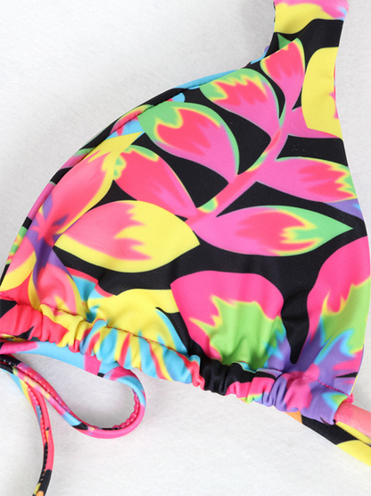 Swimwear- Beachwear Collection 4-Piece Bikini Set with Cover-Up & Headband- - IndioGear.com