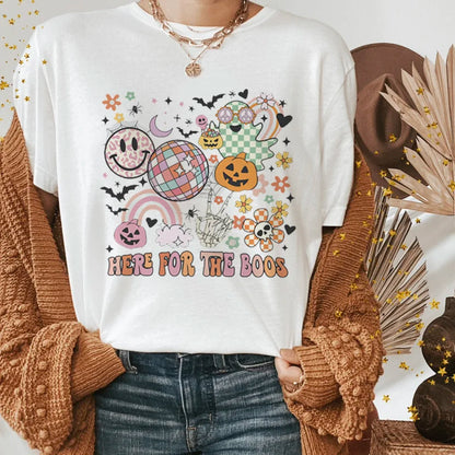 T-Shirts- Halloween Funny Spooky Season Graphic Tee Collection- - IndioGear.com