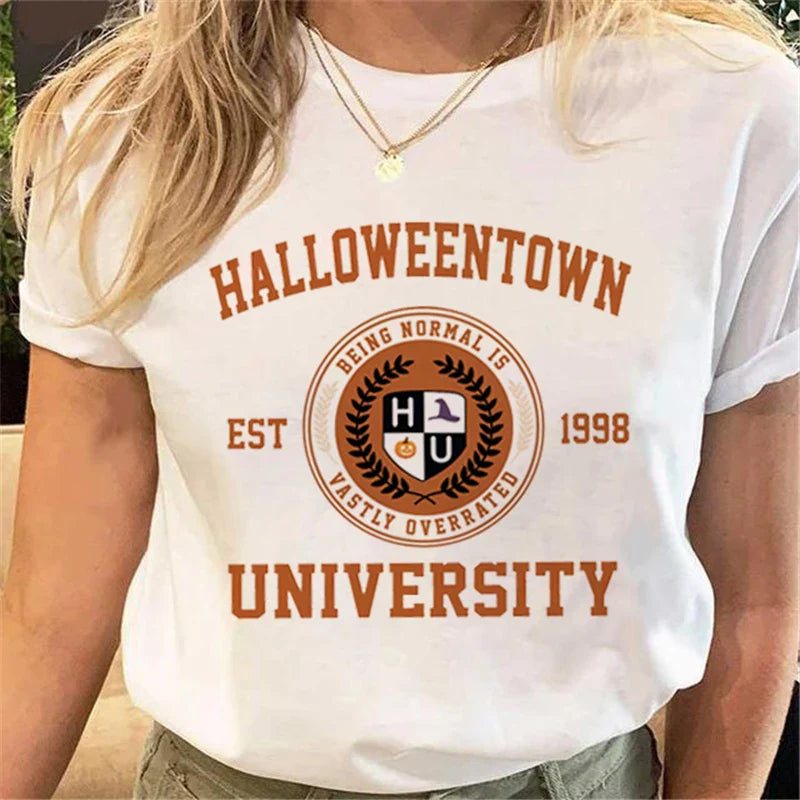 T-Shirts- Women's Halloween Graphic Tee Collection- Pattern14- IndioGear.com