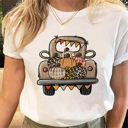 T-Shirts- Women's Halloween Graphic Tee Collection- - IndioGear.com