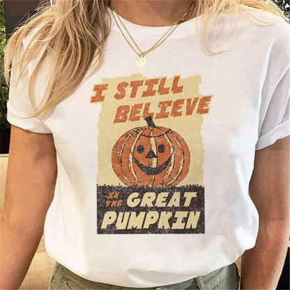 T-Shirts- Women's Halloween Graphic Tee Collection- Pattern9- IndioGear.com