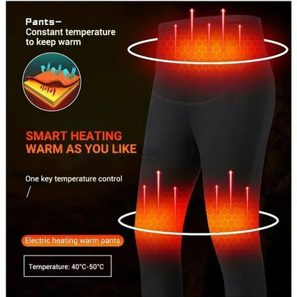 Thermal Outfits - Winter Warmth Heated Suit USB 28 Areas Electric Thermal Apparel