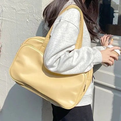 Tote Bags- Asian Briefcase - Niche Tote Bag for Business Trips- Honeydew- IndioGear.com