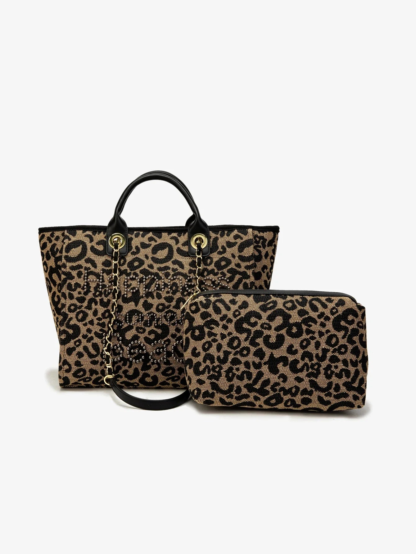 Tote Bags- Canvas Tote Bags - Beach Bag - Shoulder Bags- Leopard print- IndioGear.com