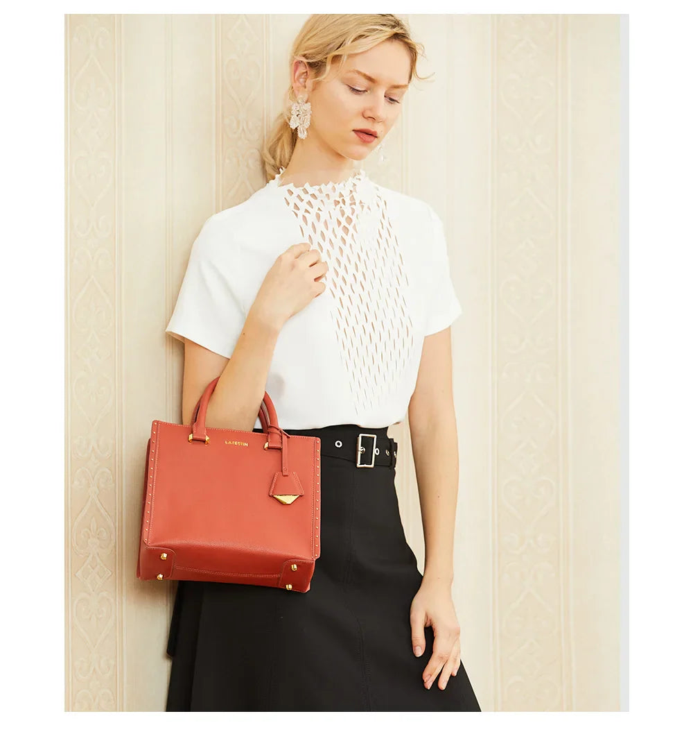 Tote Bags- Leather Tote Bags Luxury Multifunctional - Shoulder Crossbody- - IndioGear.com