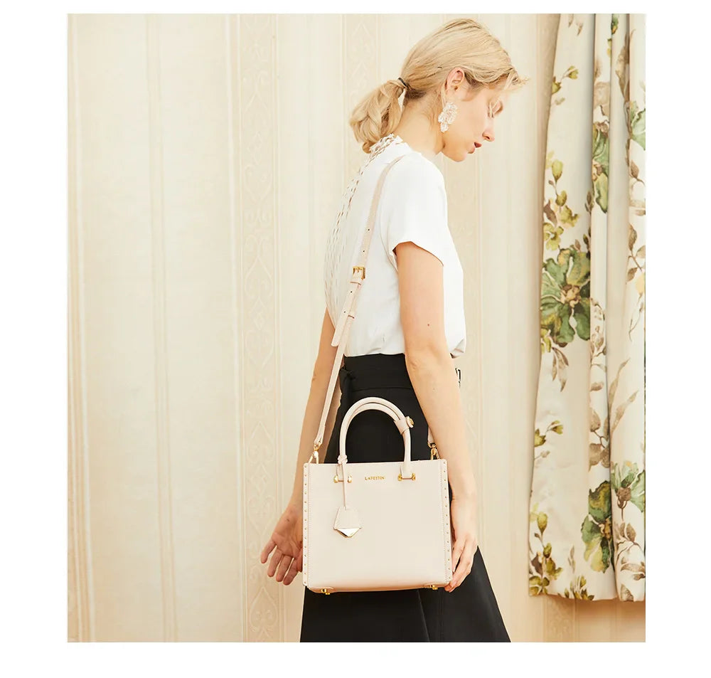 Tote Bags- Leather Tote Bags Luxury Multifunctional - Shoulder Crossbody- - IndioGear.com