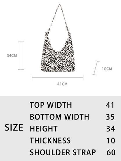 Tote Bags- Leopard Print Tote Bag - Your Everyday Essential Carrier in Cotton Canvas- - IndioGear Fashion and Gear