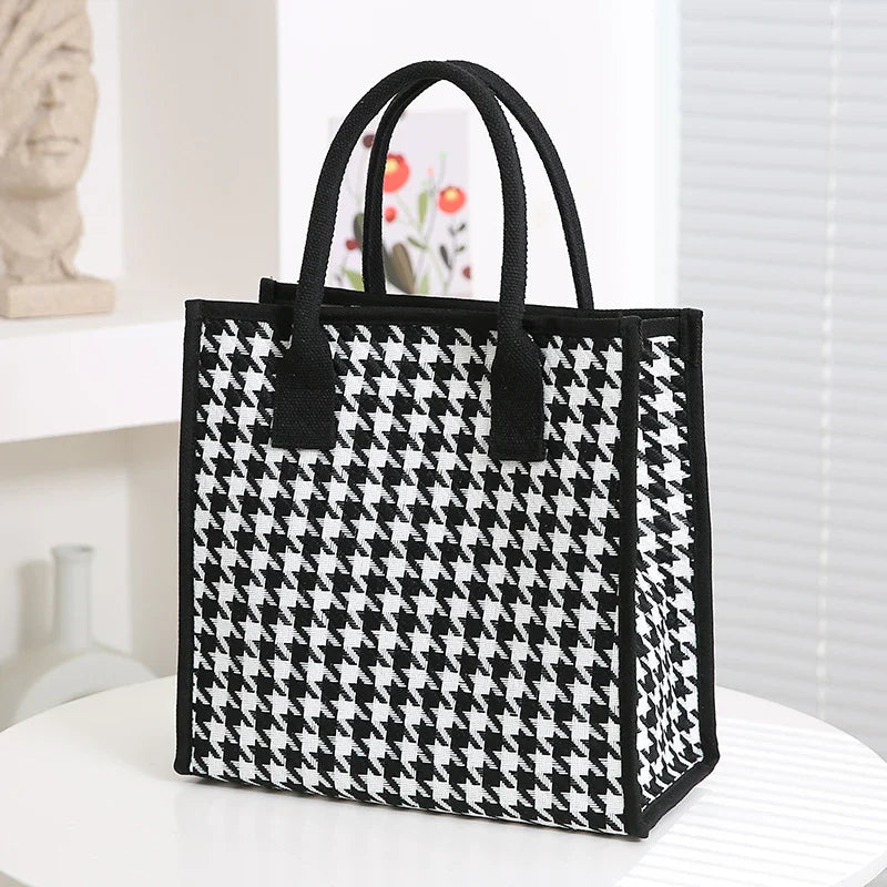 Tote Bags- Metro Cat Carryall – A Must-Have for Modern Women- - IndioGear Women Clothing