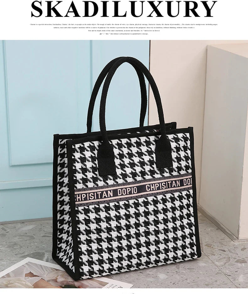 Tote Bags- Metro Cat Carryall – A Must-Have for Modern Women- - IndioGear Women Clothing