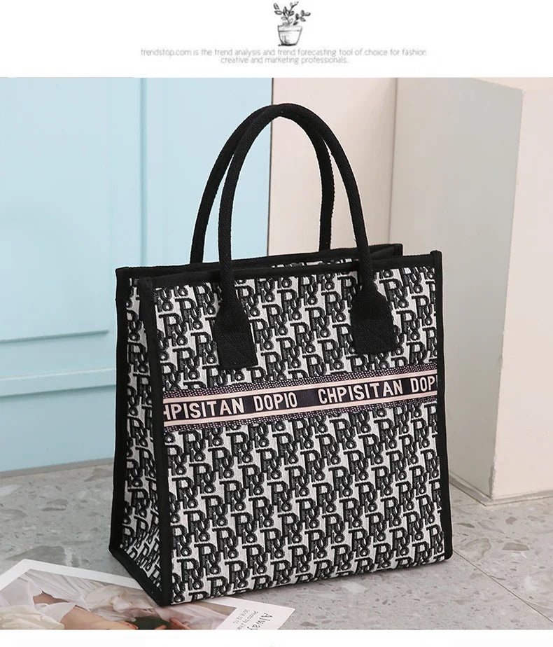 Tote Bags- Metro Cat Carryall – A Must-Have for Modern Women- - IndioGear Women Clothing