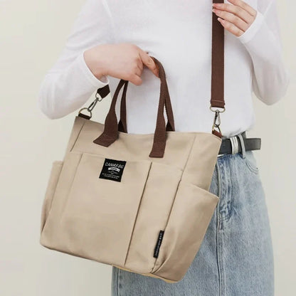 Tote Bags- Metropolitan Canvas Messenger Tote Bags – Built for the Urban Jungle- - IndioGear Women Clothing