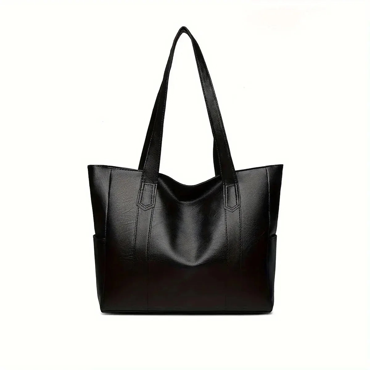 Tote Bags- Timeless City Tote- Black- IndioGear Women Clothing