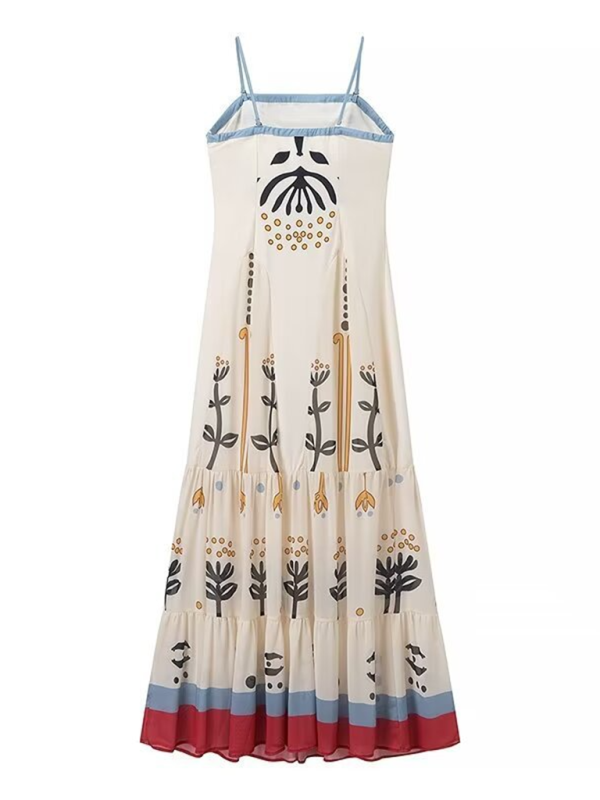 Vacation Dresses- Garden Muse Sheer Overlay Dress- - IndioGear.com