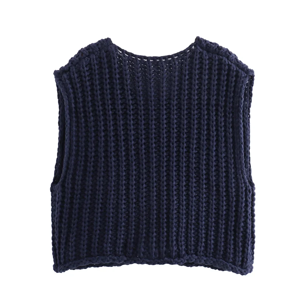 Vests- Women Button-Front Knit Vest - Your Transitional Layering Piece- - IndioGear.com