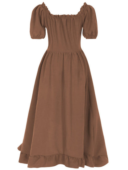 Vintage Dresses- Vintage-Inspired Festive Dress- - IndioGear.com