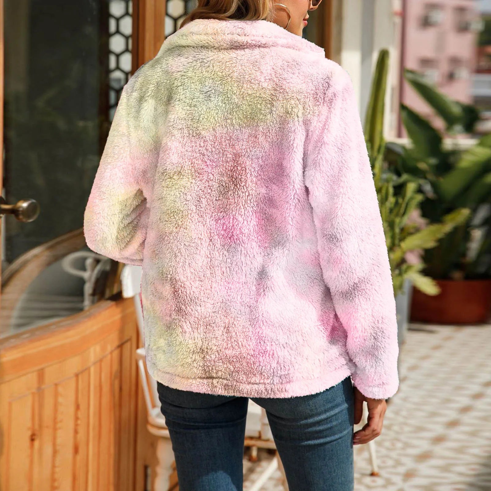 Women Coats and Jackets- Eye-Catching Soft Fleece Blazer – Ultimate Style & Comfort- - IndioGear.com