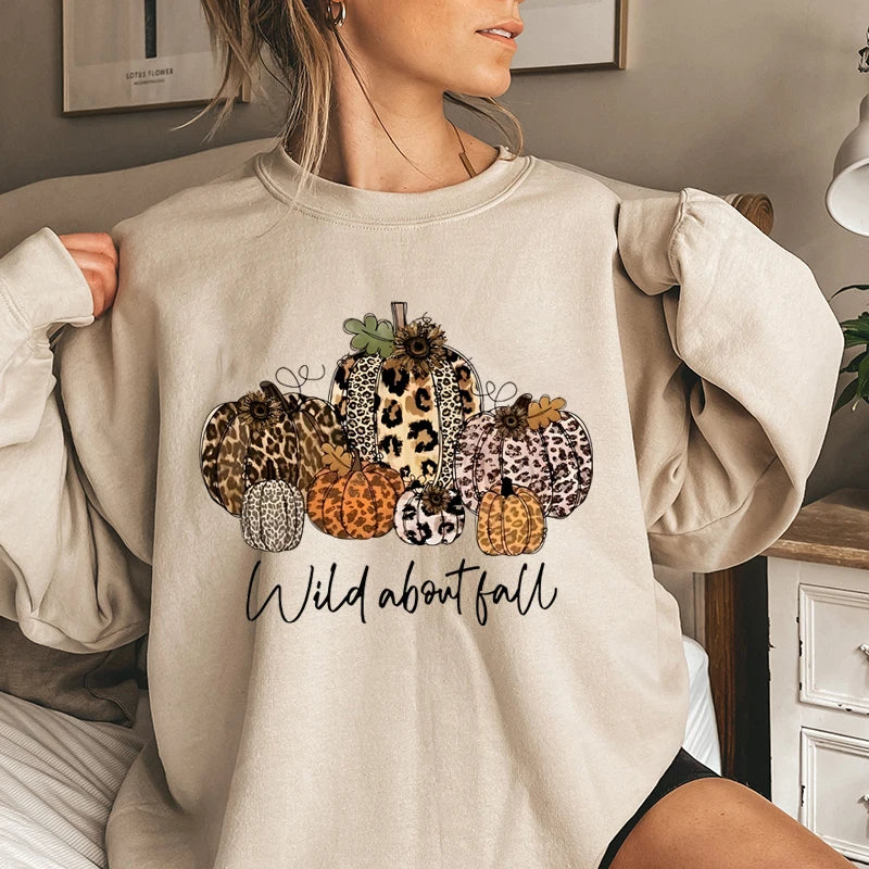 Women Sweatshirts- Halloween Theme Pullovers – Gift Idea- Khaki- IndioGear.com