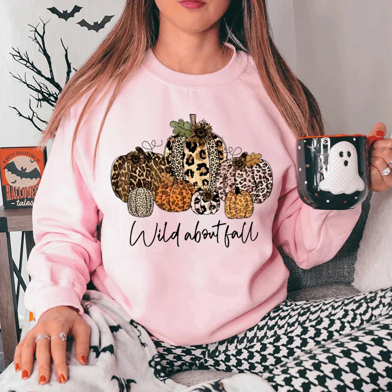 Women Sweatshirts- Halloween Theme Pullovers – Gift Idea- Pink- IndioGear.com