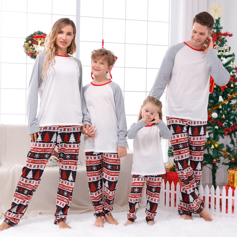 Xmas Sleepwear- Family Christmas Pajamas Set Holiday Sleepwear Set- Pattern3- IndioGear Women Clothing