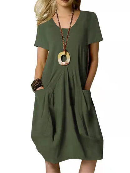 Tent Dresses- Solid Tent Dress – Ideal for Casual Outings- - IndioGear.com