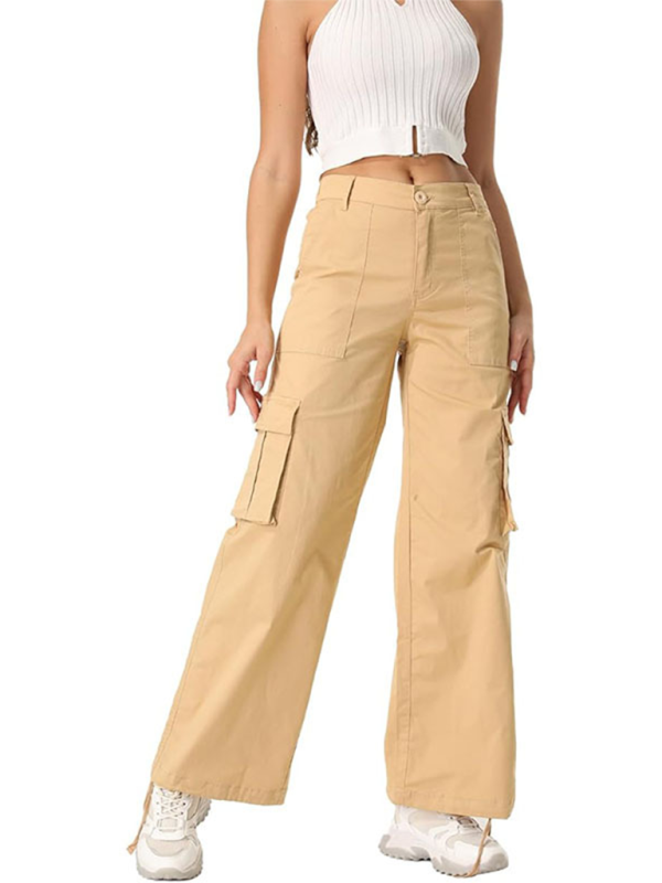 Pants- Straight Leg Cargo Pant – Slim Fit- Cracker khaki- IndioGear.com