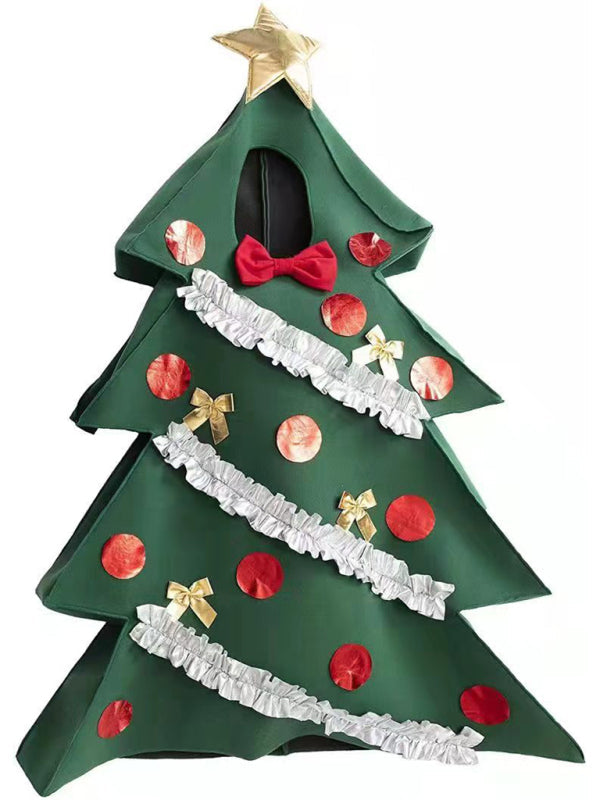 Christmas Costumes- Christmas Tree Costume with Complementary Gift Shoes- - IndioGear Clothing and Gear