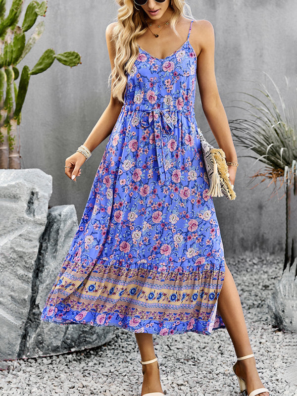 Dress- Boho Chic Summer Vacation Dress for Women- - IndioGear Fashion and Gear