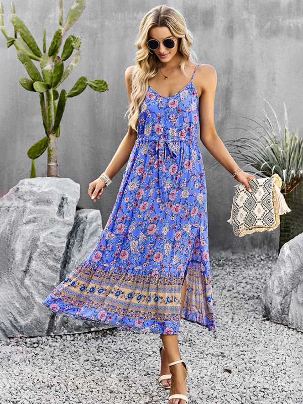 Dress- Boho Chic Summer Vacation Dress for Women- - IndioGear Fashion and Gear