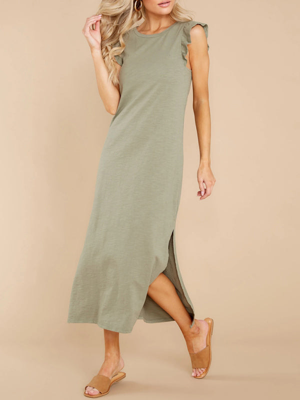 Dress- Don't Miss Out on Our Exclusive Flutter Maxi Dress Collection- - IndioGear Fashion and Gear