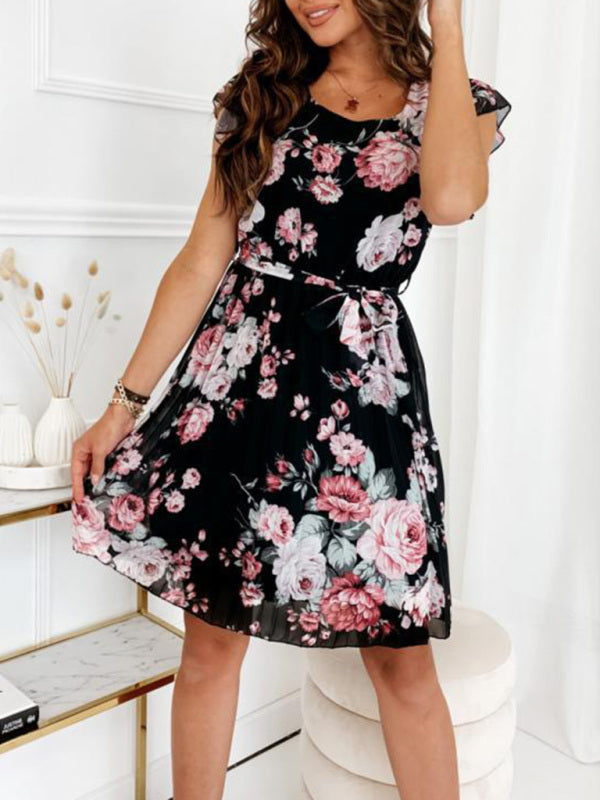 Dress- Floral Mini Dress of the Season!- - IndioGear Fashion and Gear