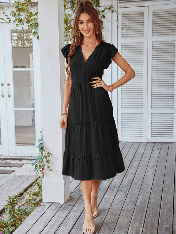 Dresses- Flirty Maxi Casual Dress: Perfect for Every Occasion!- - IndioGear Fashion and Gear