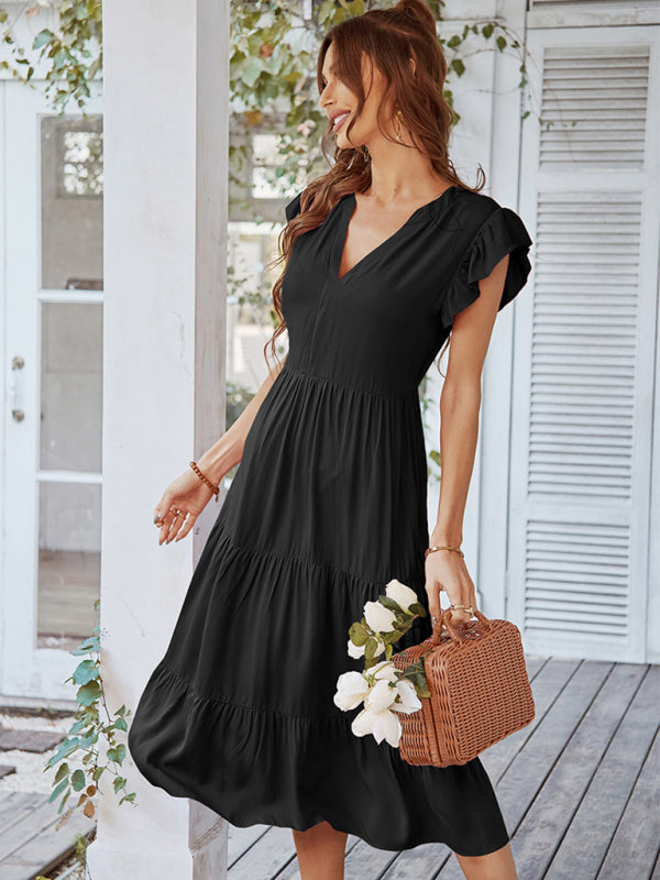 Dresses- Flirty Maxi Casual Dress: Perfect for Every Occasion!- - IndioGear Fashion and Gear