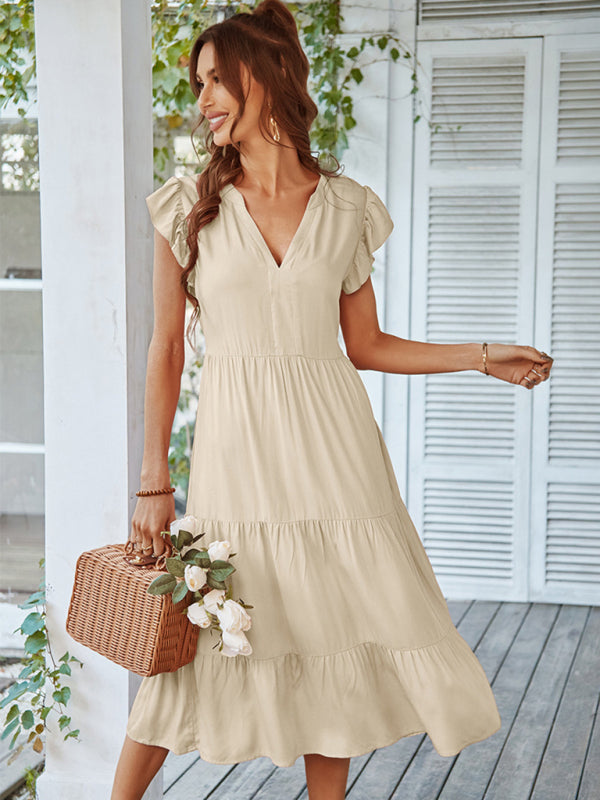 Dresses- Flirty Maxi Casual Dress: Perfect for Every Occasion!- - IndioGear Fashion and Gear